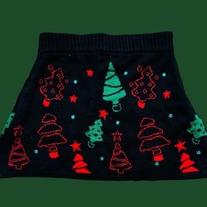 Knit holiday skirt. Excellent condition